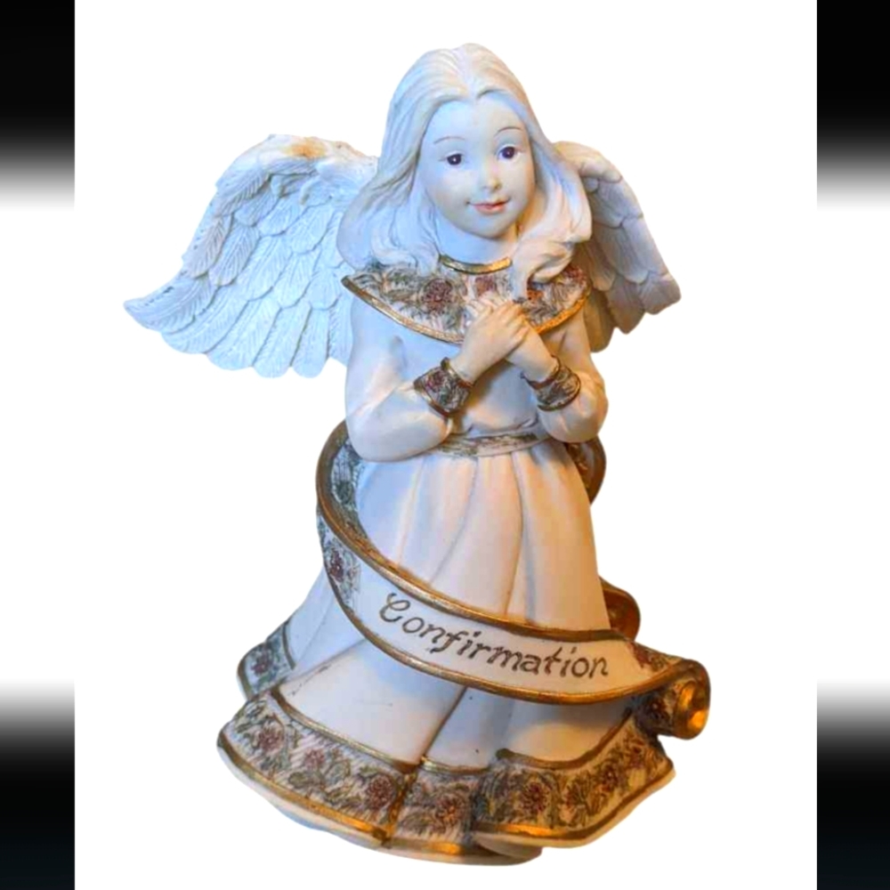 Confirmation angle statue